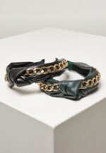 Alice Band With Chain 2-Pack black/bottlegreen one TB4629