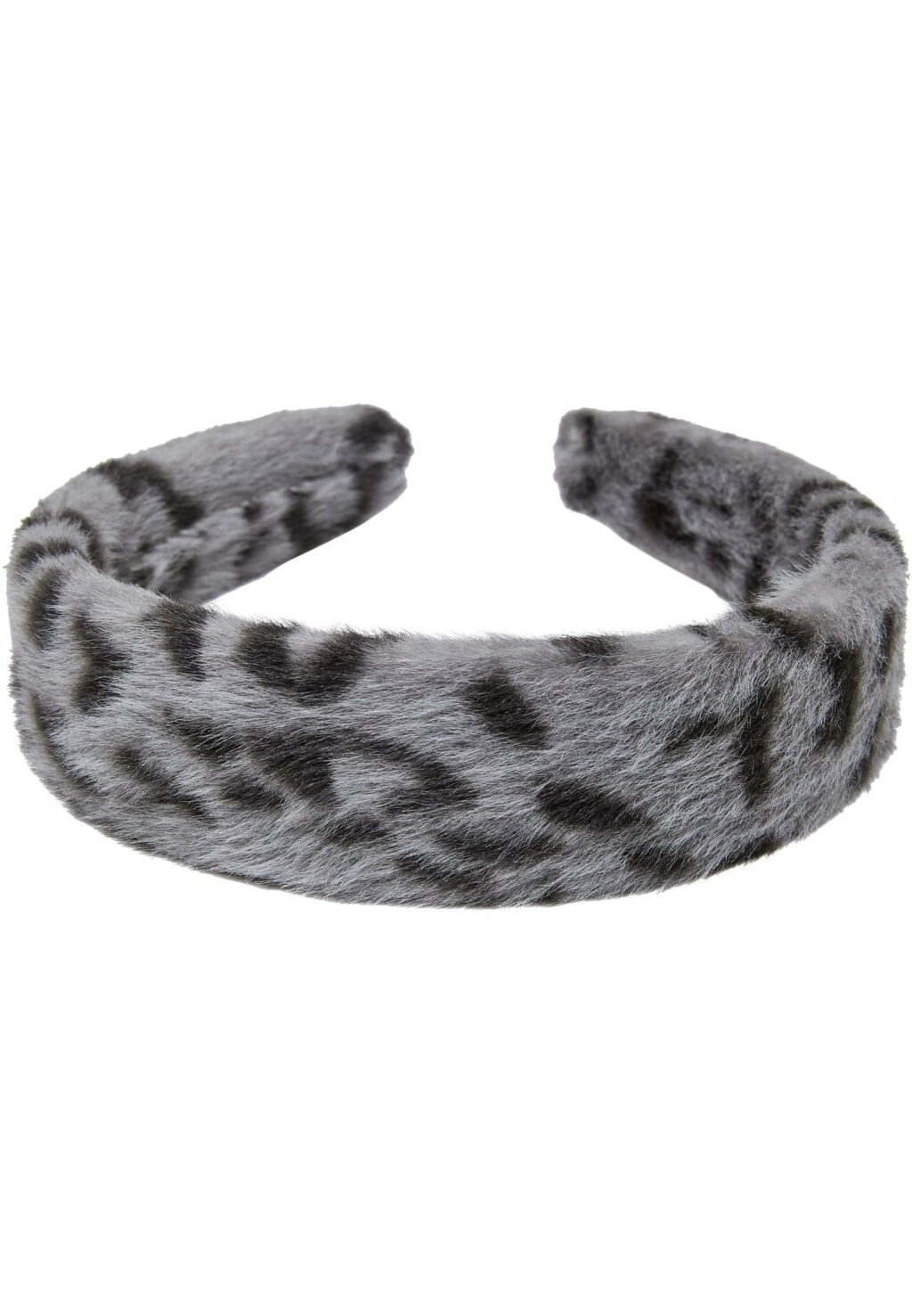 Animal Fake Fur Headband black/grey/beige one TB5856