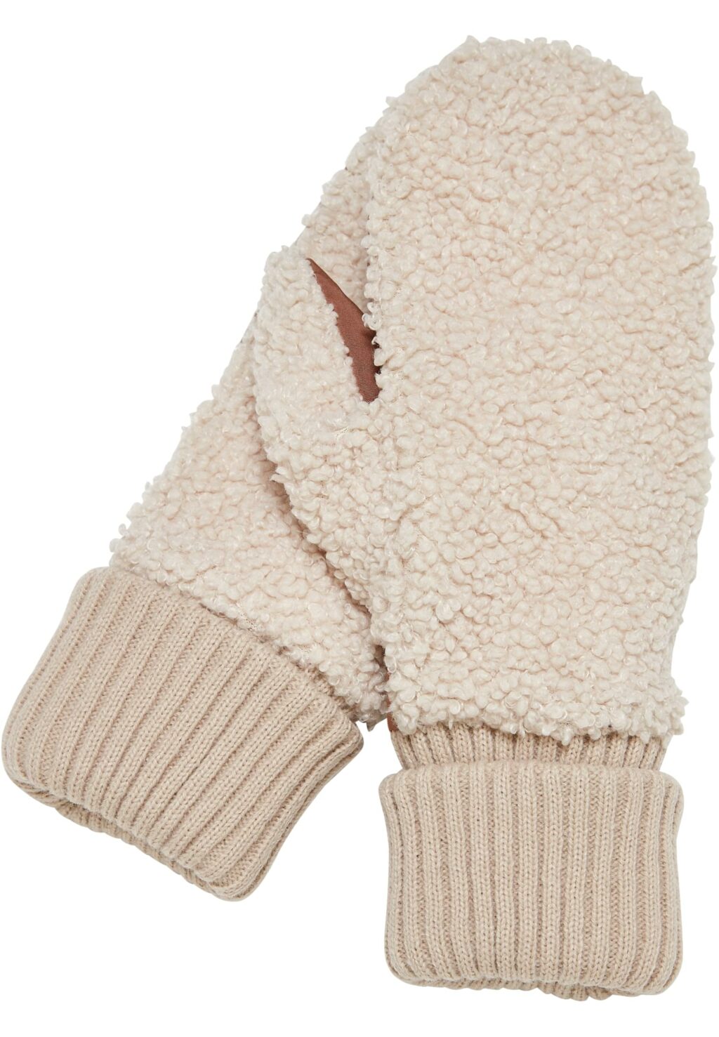 Basic Sherpa Gloves toffee/buttercream TB5648