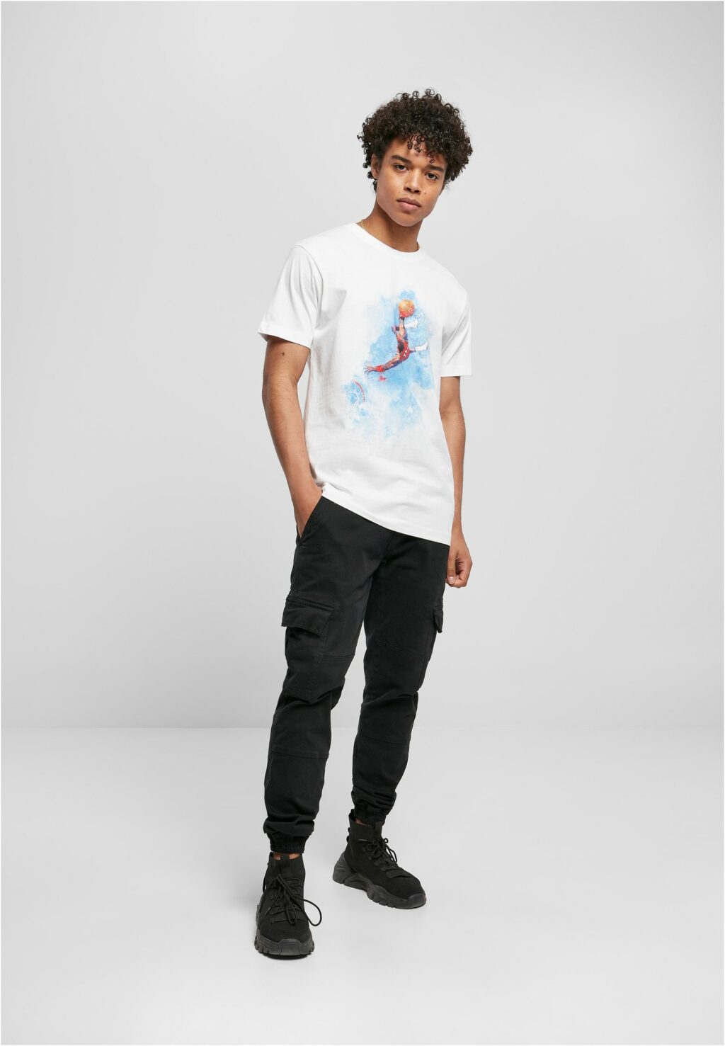 Basketball Clouds Tee white MT1482