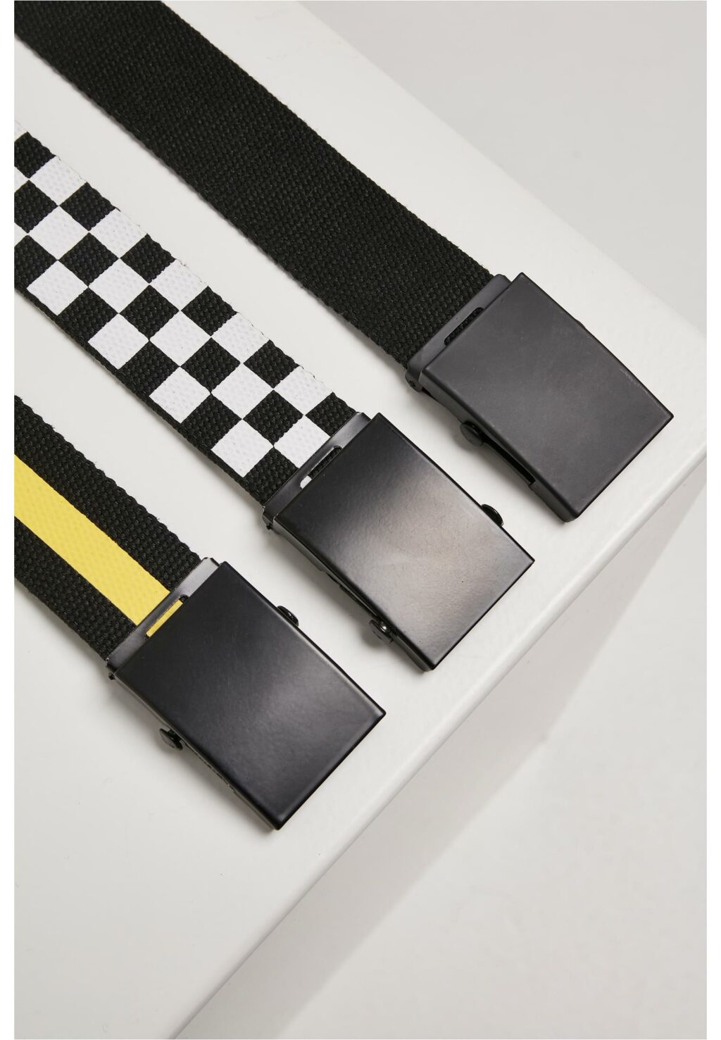Belts Trio black/white/yellow TB2774