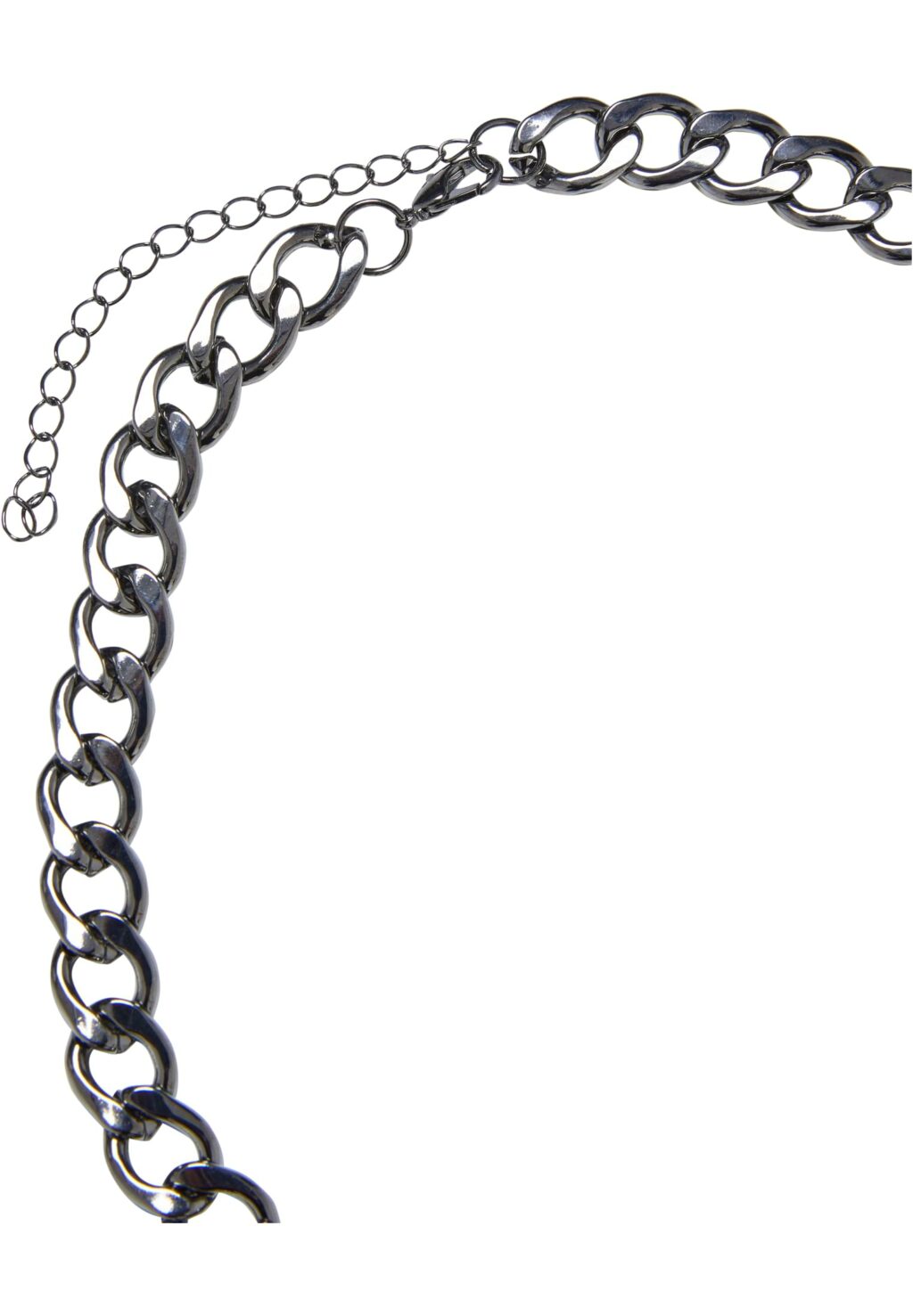 Big Chain Necklace gunmetal one TB3891