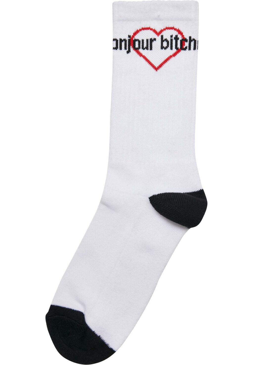 Bonjour Bitches Socks 3-Pack black/white/red MT2317