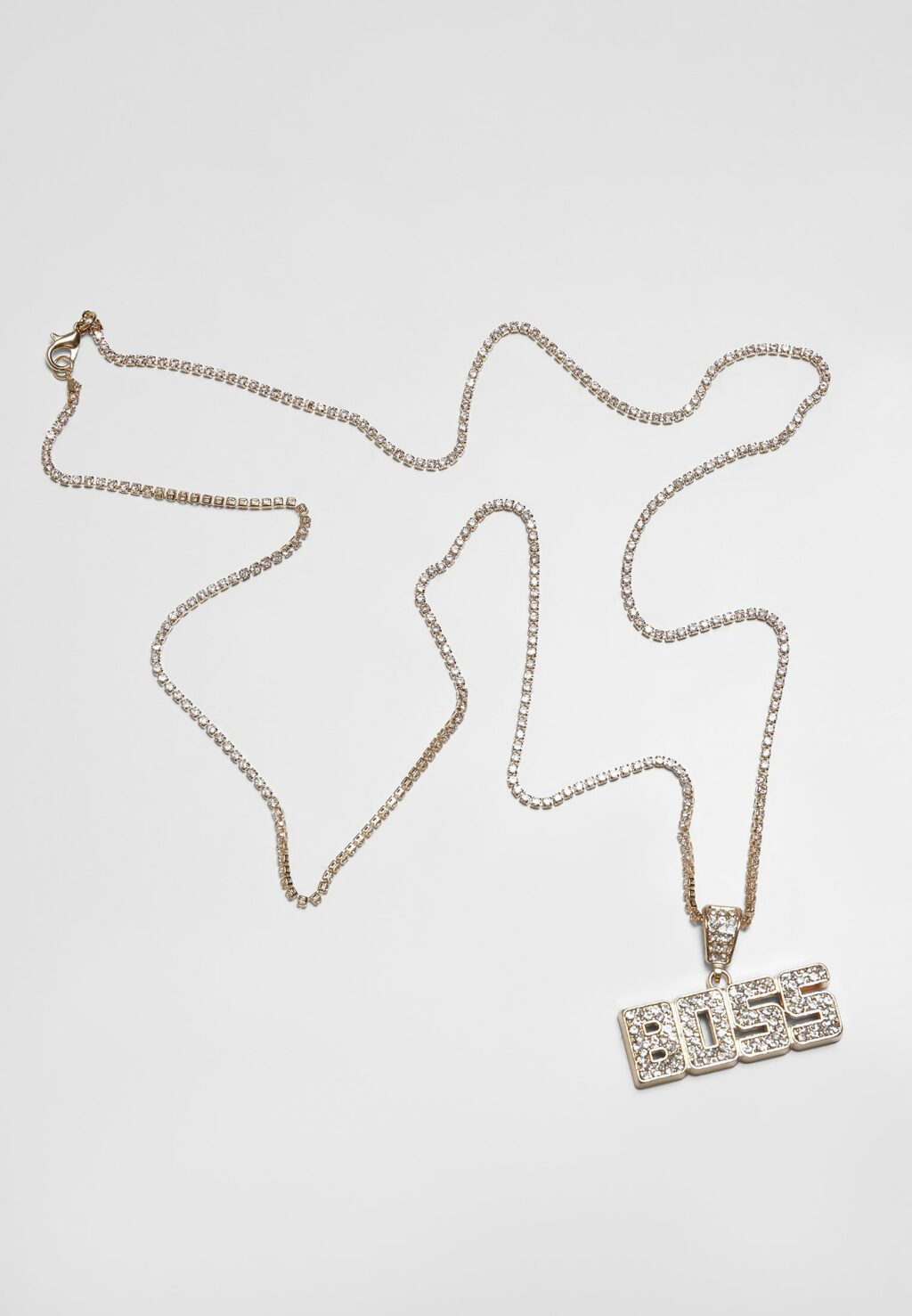 Boss Necklace gold one TB4060