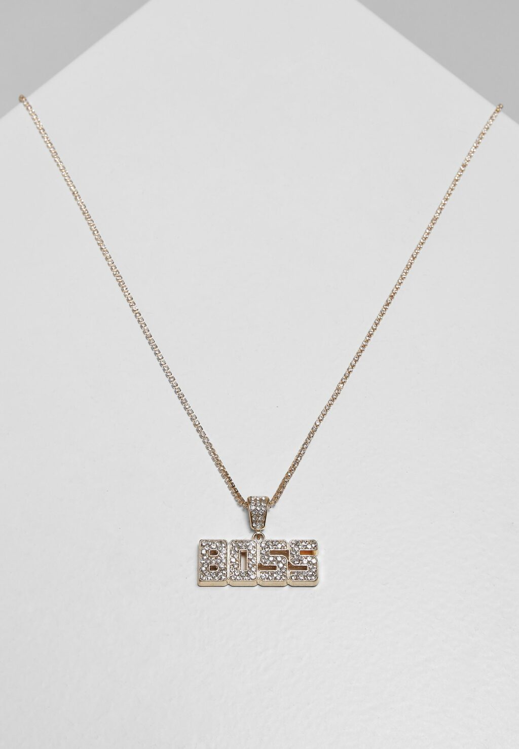 Boss Necklace gold one TB4060