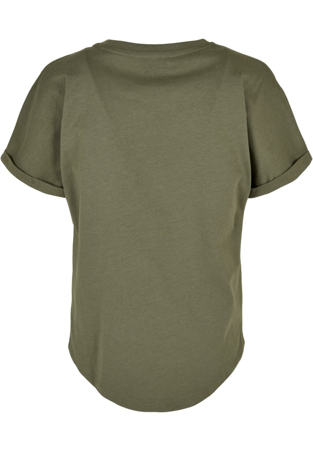 Boys Long Shaped Turnup Tee olive UCK1561