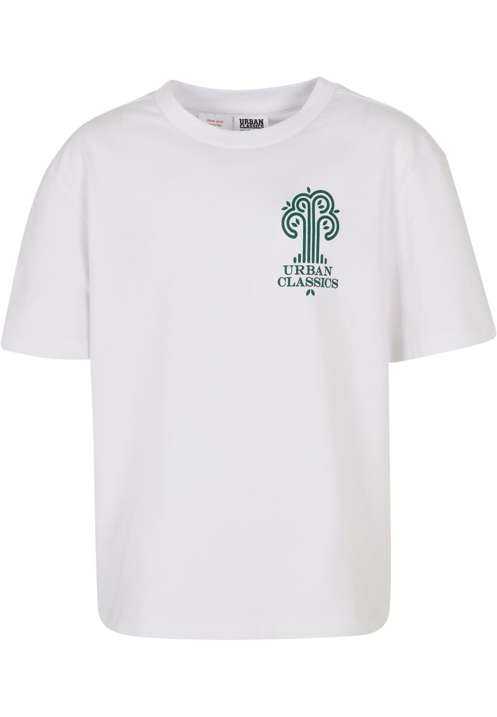 Boys Organic Tree Logo Tee white UCK4900