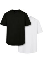 Boys Tall Tee 2-Pack black+white UCK006A