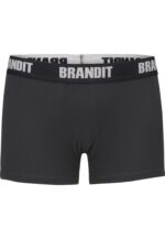 Brandit Boxershorts Logo 2-Pack darkcamo/blk BD4501