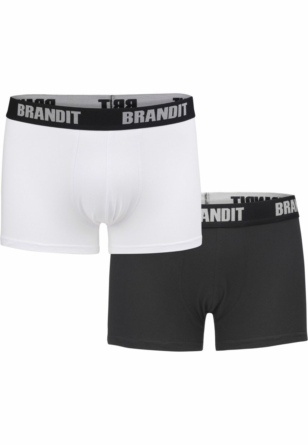 Brandit Boxershorts Logo 2er Pack wht/blk BD4501