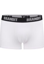 Brandit Boxershorts Logo 2-Pack wht/wht BD4501