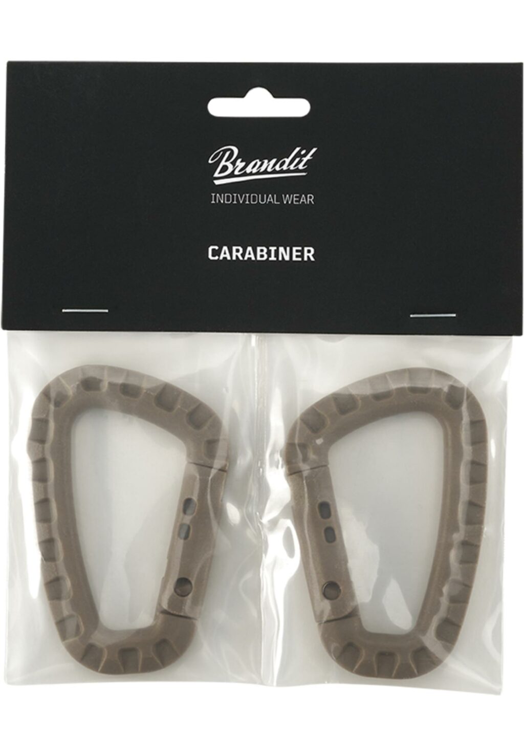 Brandit Carabiner 2-Pack camel one BD8079