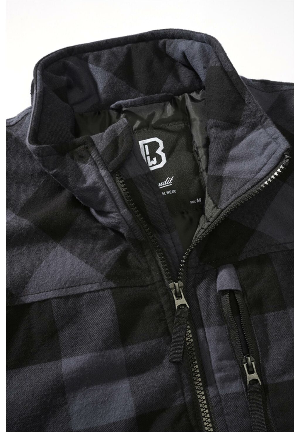Brandit Lumber Vest black/grey BD4034
