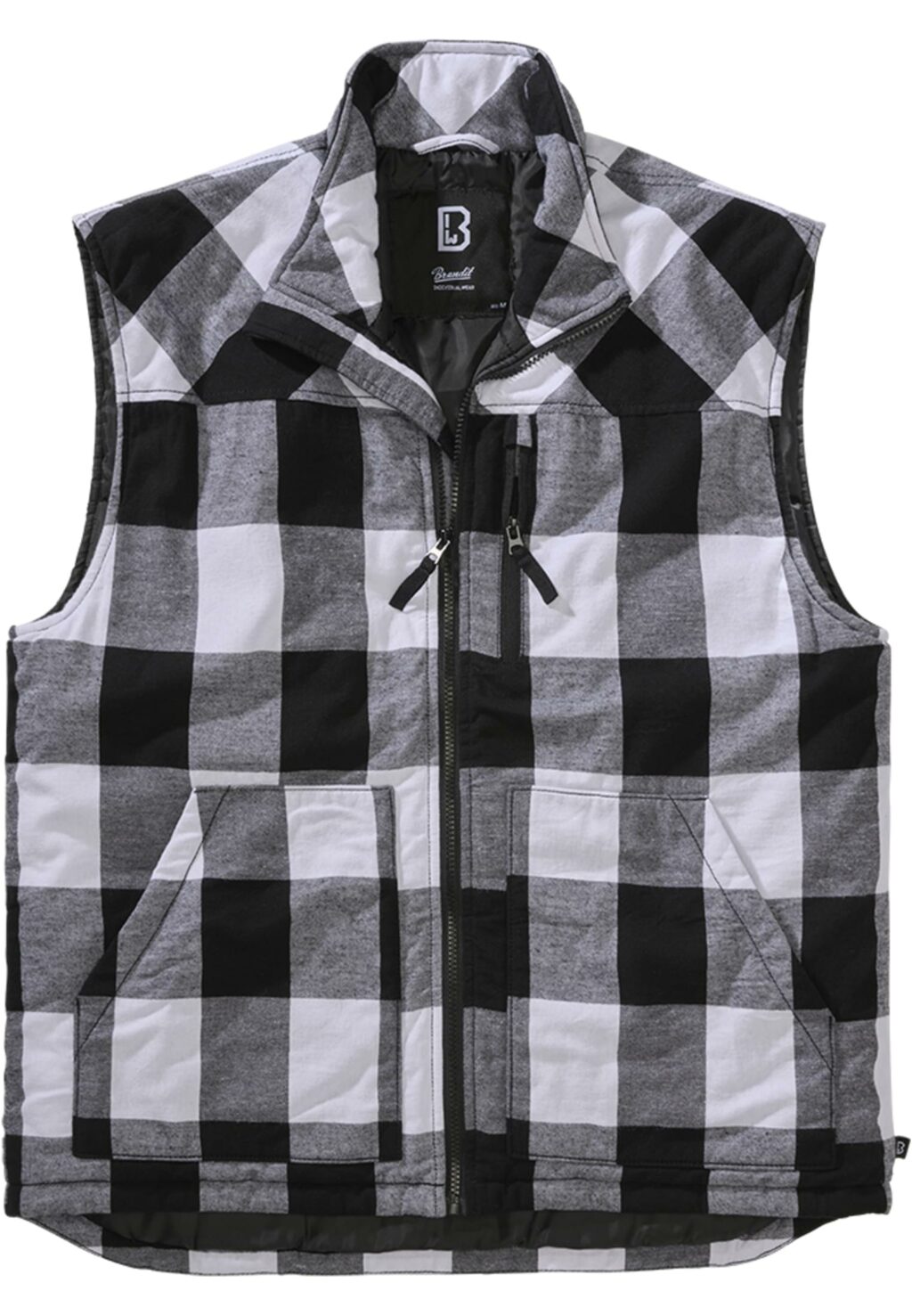 Brandit Lumber Vest white/black BD4034