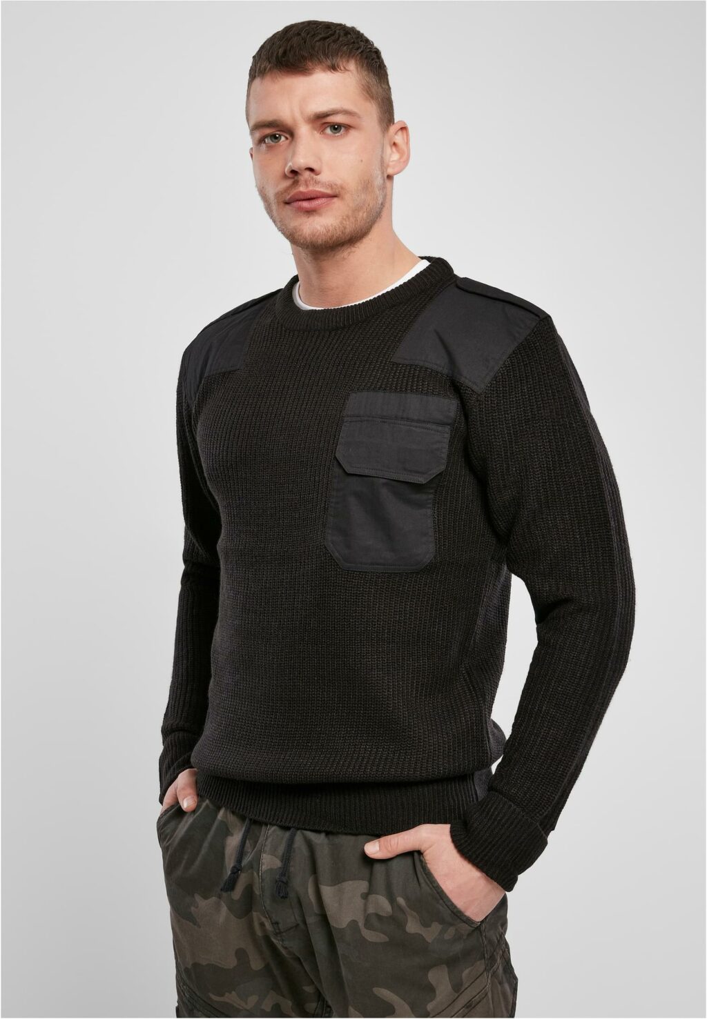 Brandit Military Sweater black BD5018