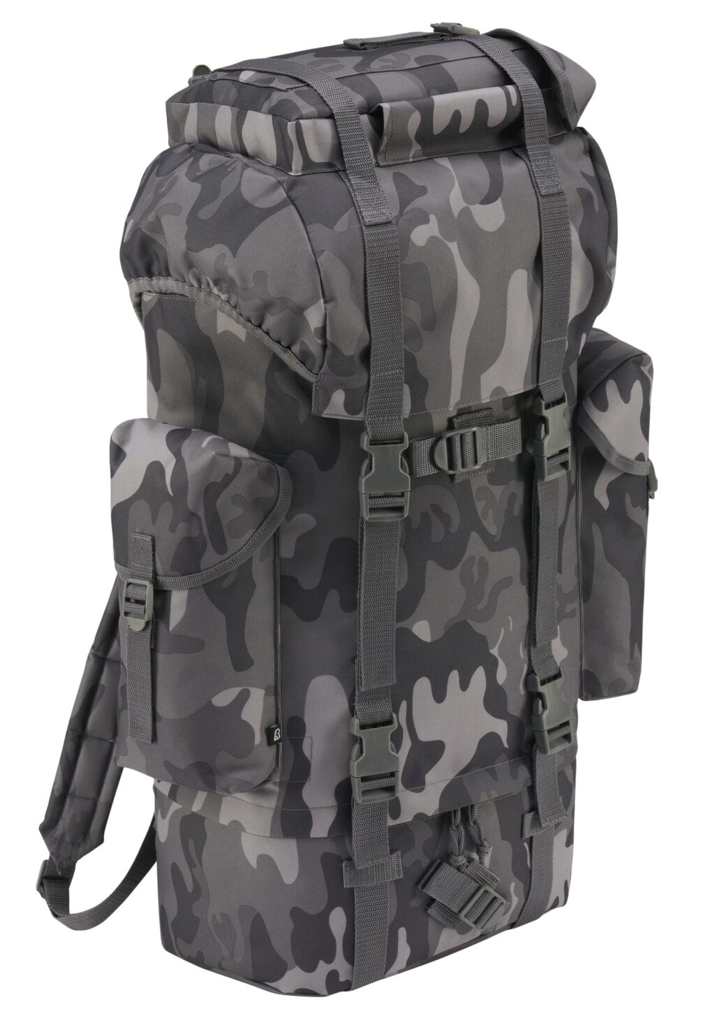 Brandit Nylon Military Backpack grey camo one BD8003