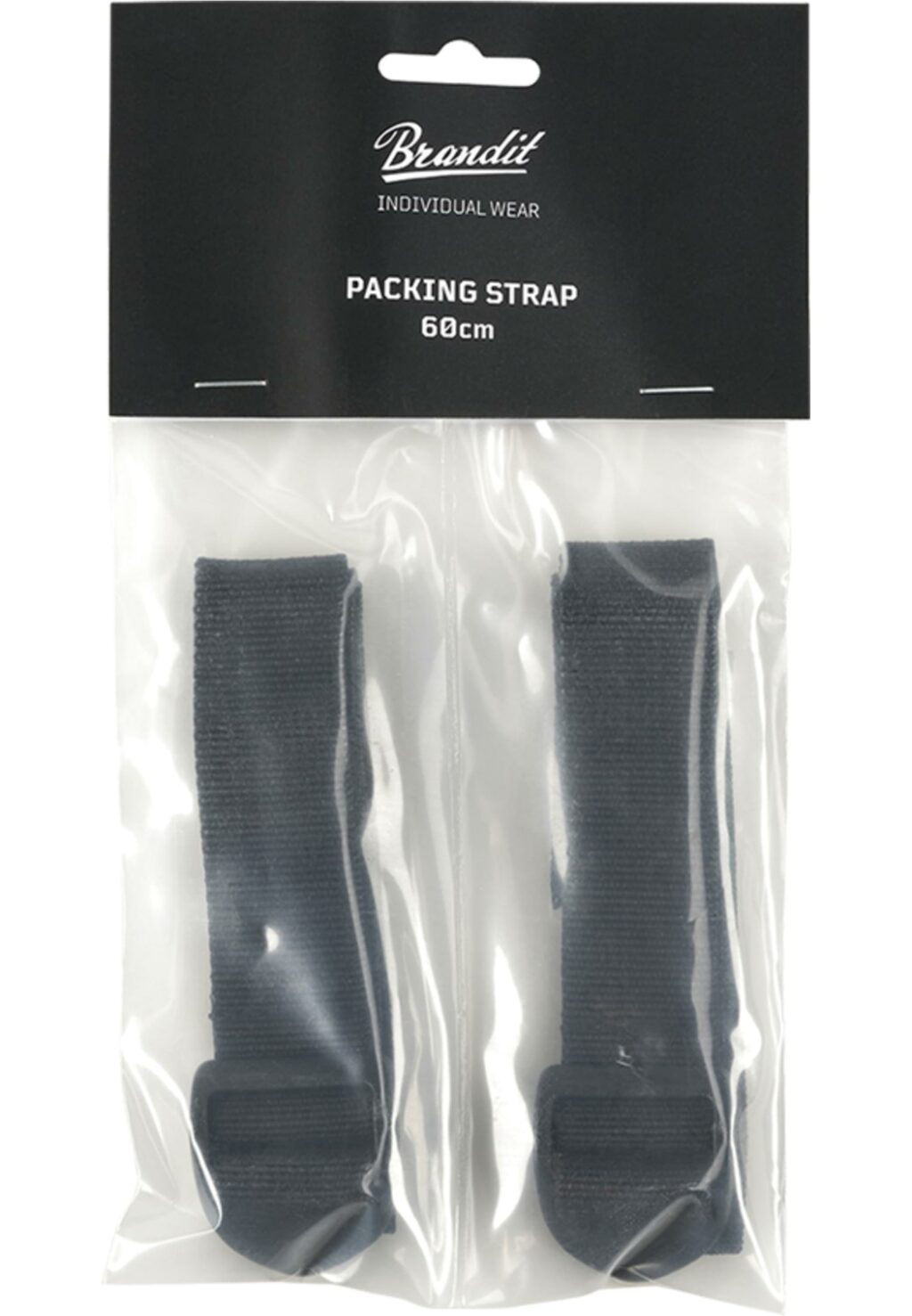 Brandit Packing Straps 60 2-Pack black one BD8077