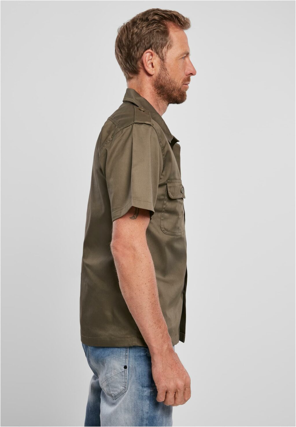 Brandit Short Sleeves US Shirt olive BD4101