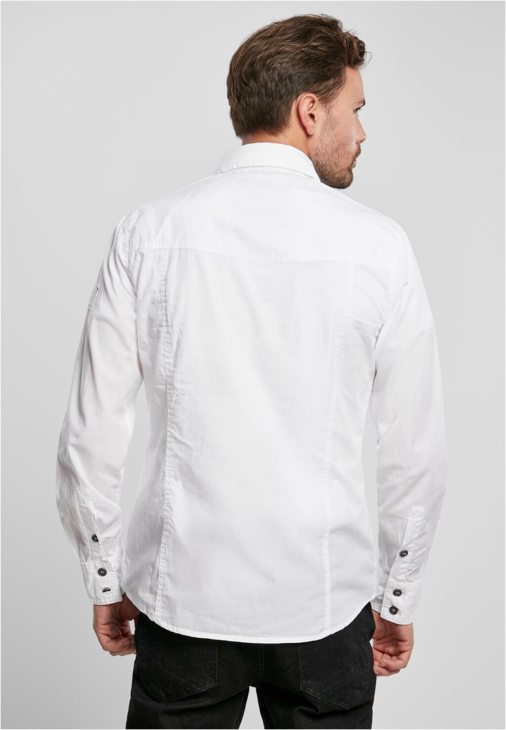 Brandit Slim Worker Shirt white BD4005