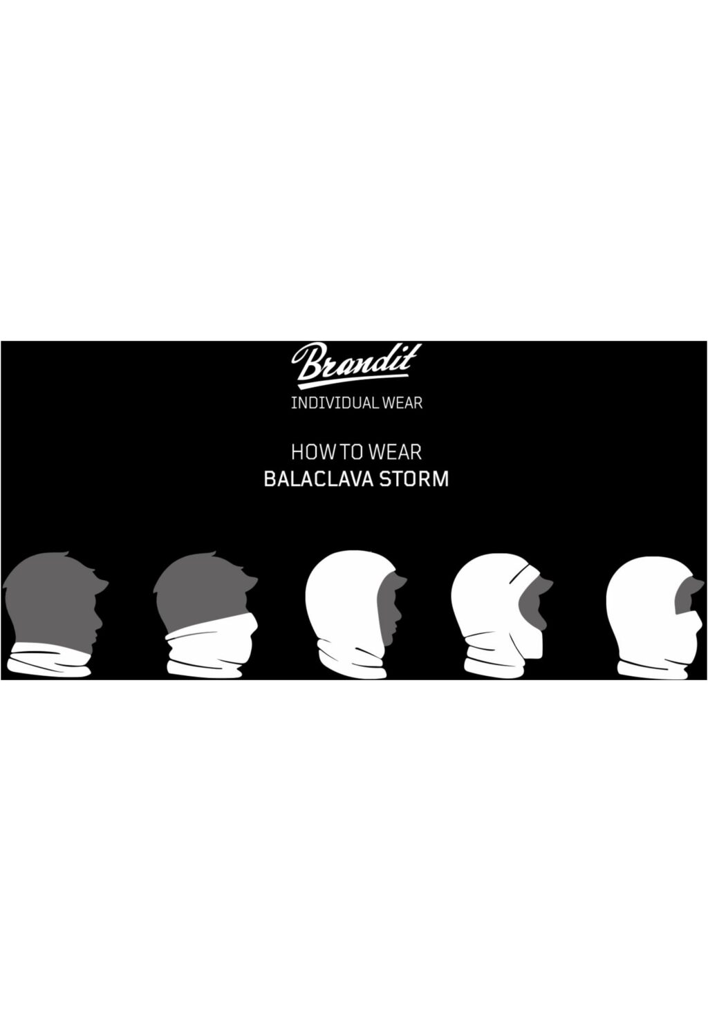 Brandit Storm Balaclava black one BD7025