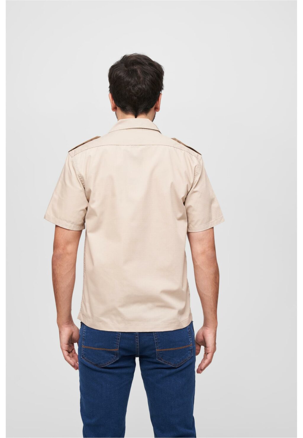 Brandit US Shirt Ripstop shortsleeve beige BD4103