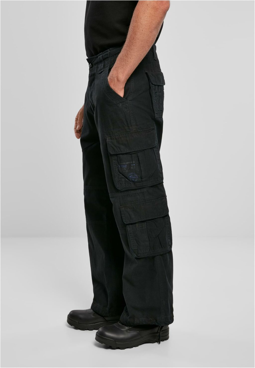 Brandit Vintage Cargo Pants black BD1003