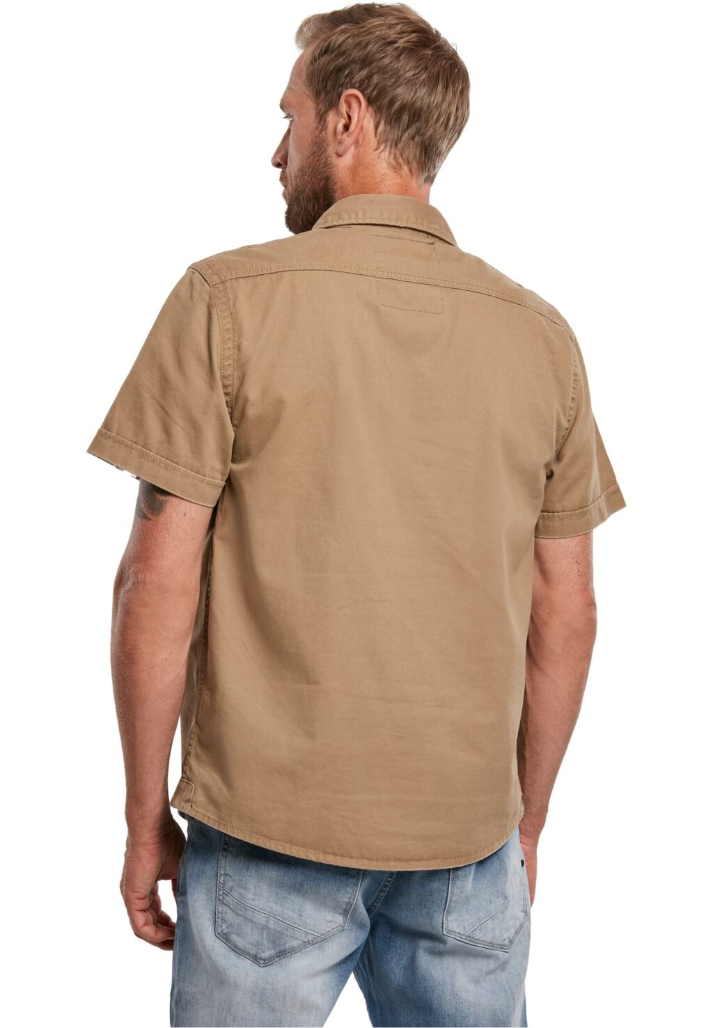 Brandit Vintage Shirt shortsleeve camel BD4024