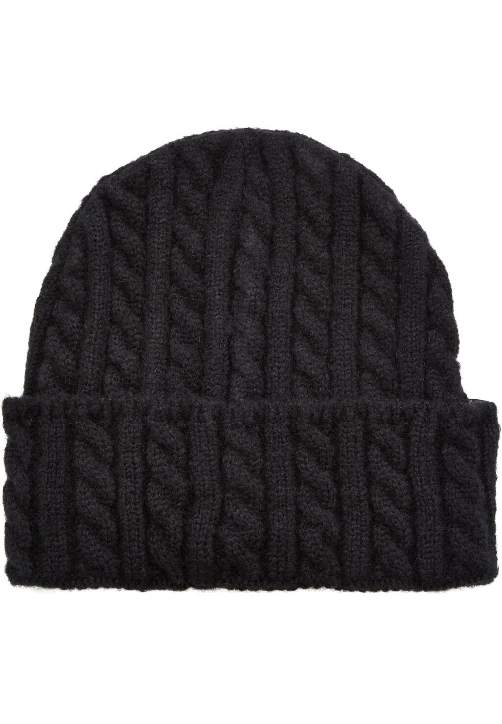Cable Knit Beanie black one TB6534