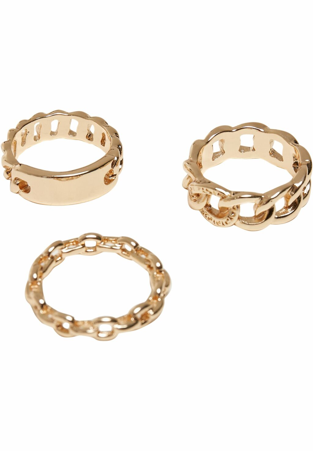 Chain Ring 3-Pack gold TB5232