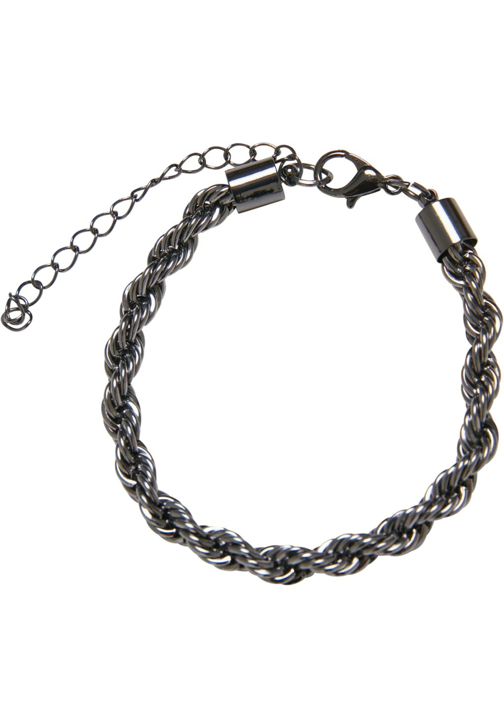 Charon Intertwine Necklace And Bracelet Set gunmetal one TB6487