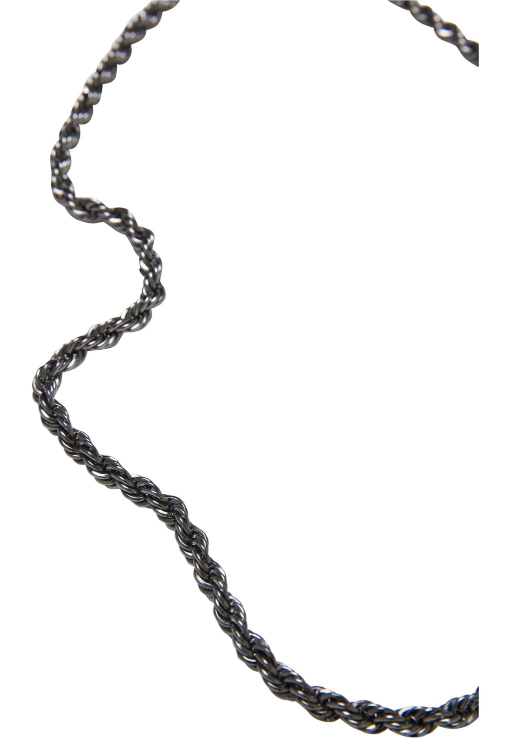 Charon Intertwine Necklace And Bracelet Set gunmetal one TB6487