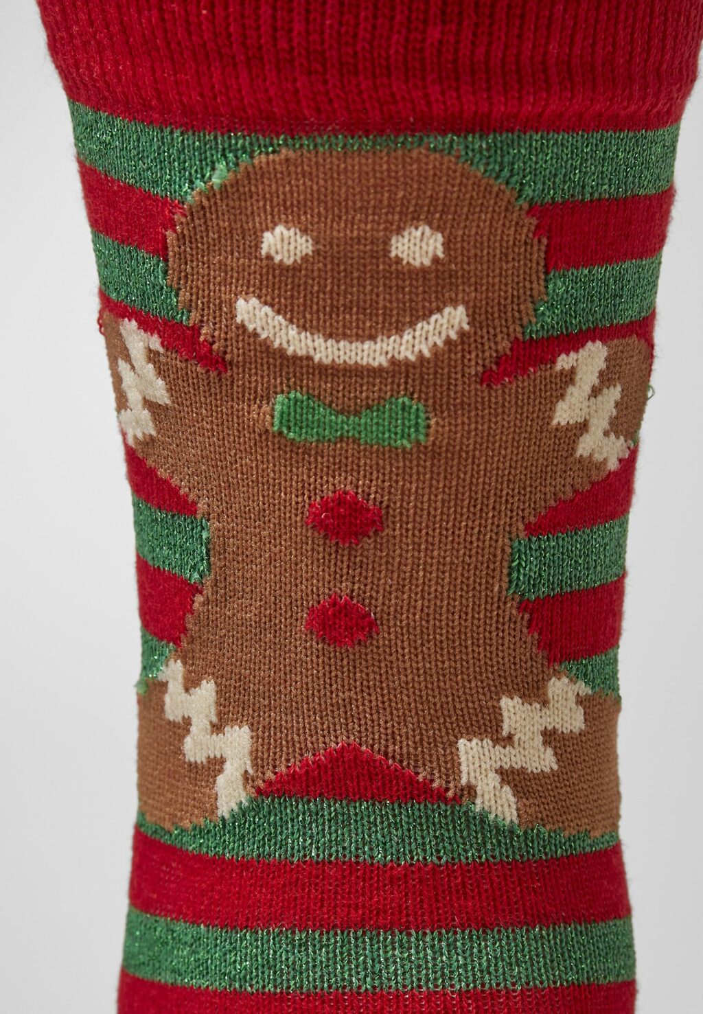 Christmas Gingerbread Lurex Socks 3-Pack multicolor TB3748