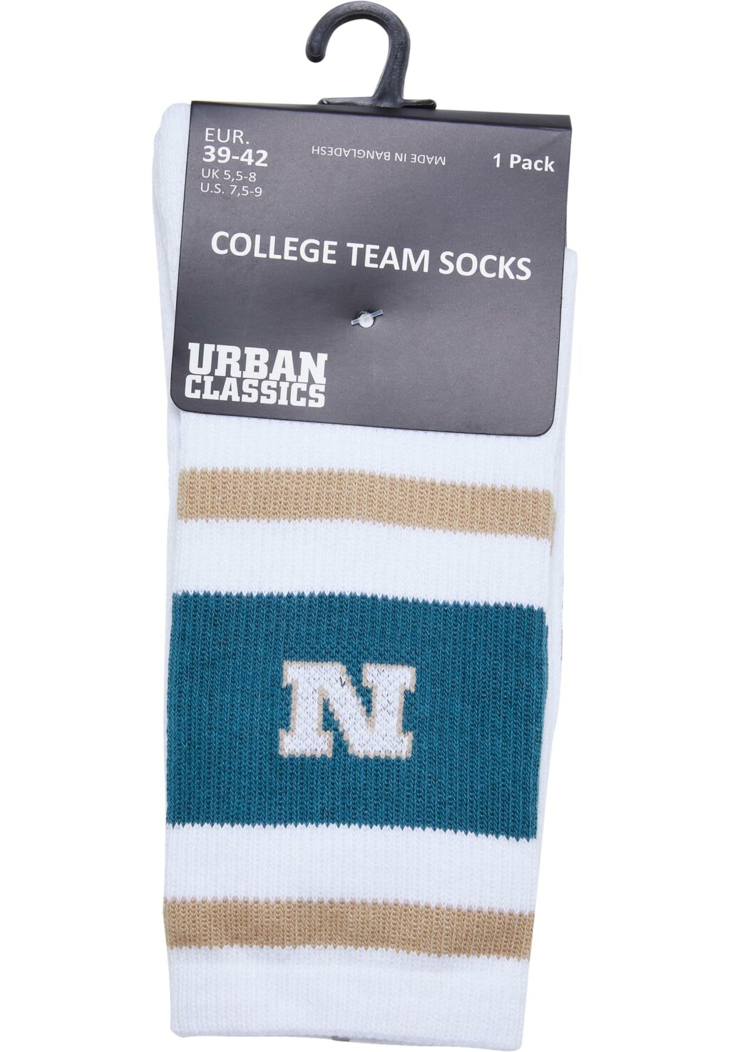 College Team Socks unionbeige/bottlegreen/white TB5638