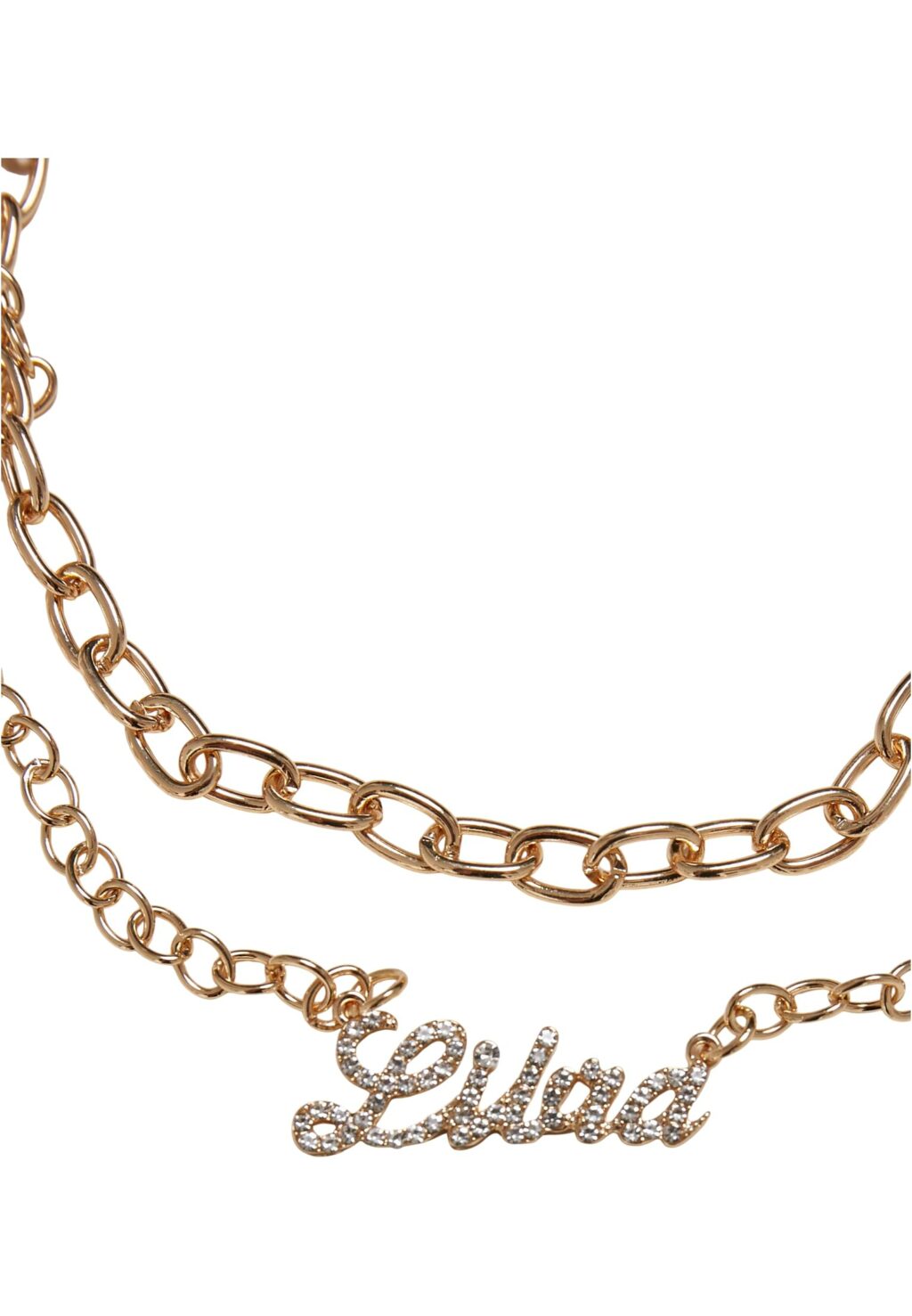 Diamond Zodiac Golden Necklace libra one TB5143
