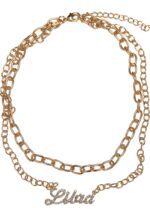 Diamond Zodiac Golden Necklace libra one TB5143
