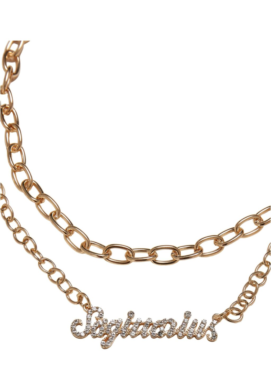 Diamond Zodiac Golden Necklace sagittarius one TB5143