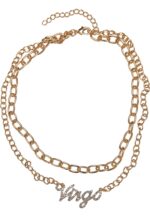 Diamond Zodiac Golden Necklace virgo one TB5143
