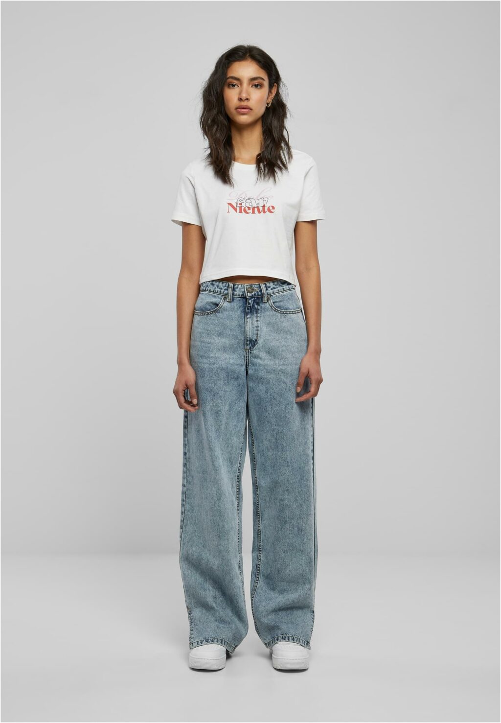 Dolce Far Niente Cropped Tee white BE066