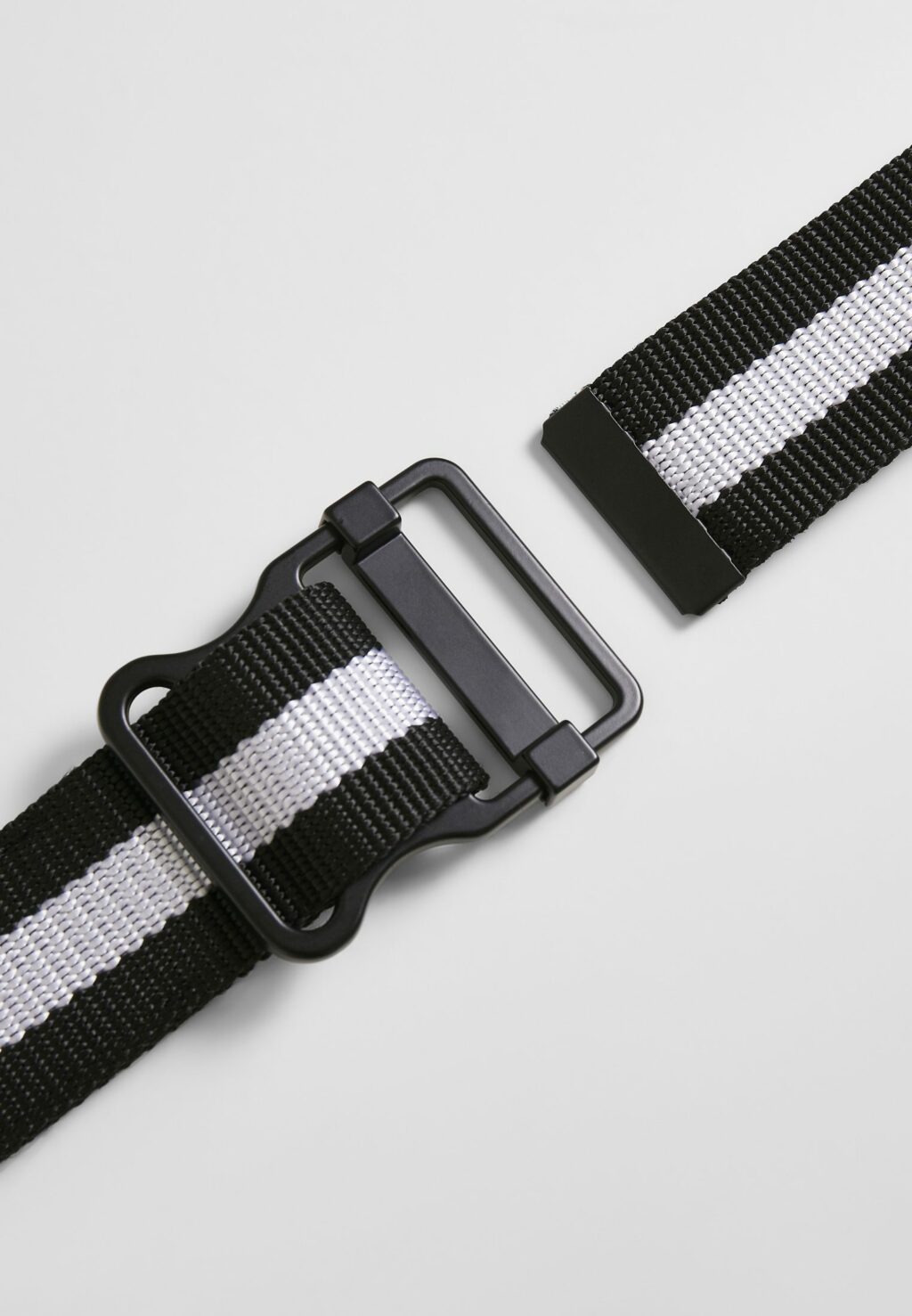 Easy Belt with Stripes black/white TB3576