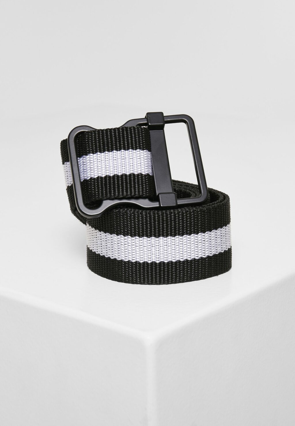 Easy Belt with Stripes black/white TB3576