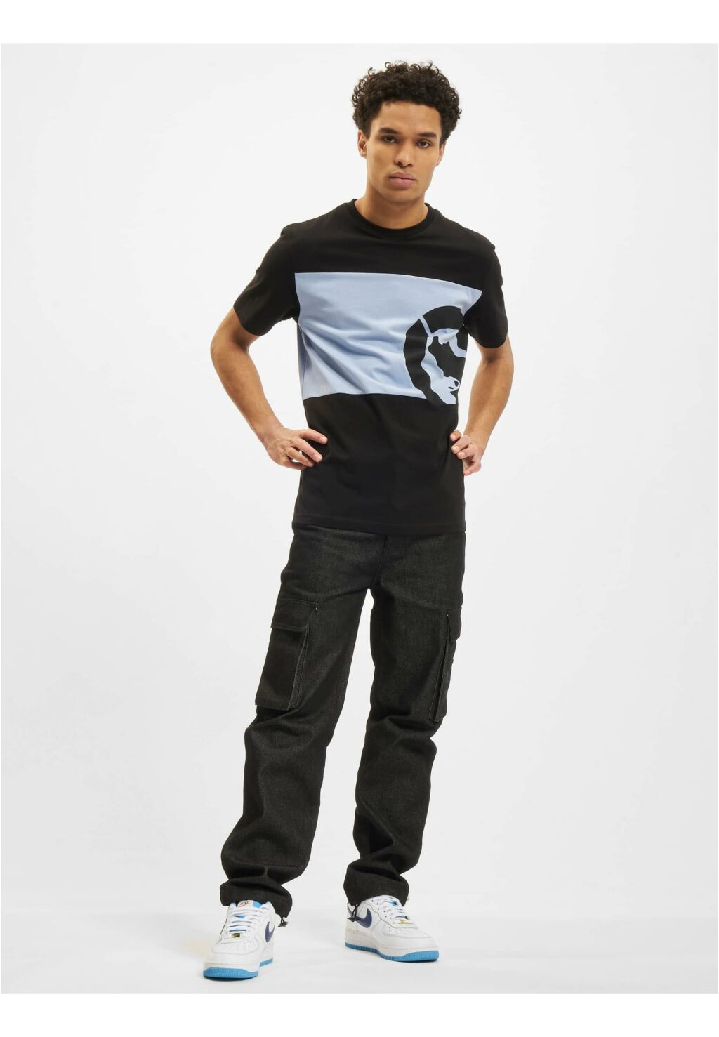 Ecko T-Shirt Run black/blue ECKOTS1133