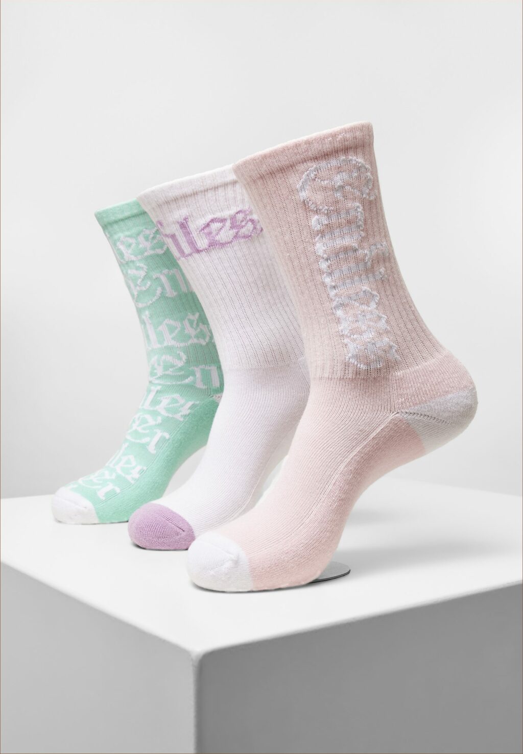Endless Socks 3-pack white/lightrose/mint MT2218
