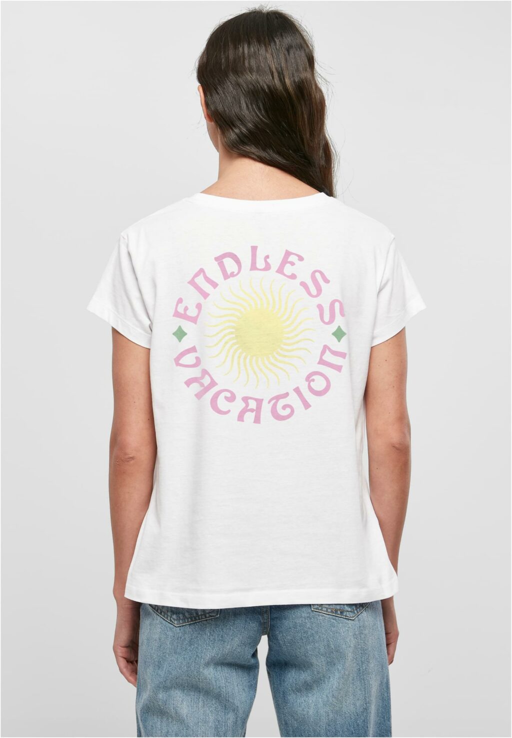 Ladies Endless Vacation Tee white BE010