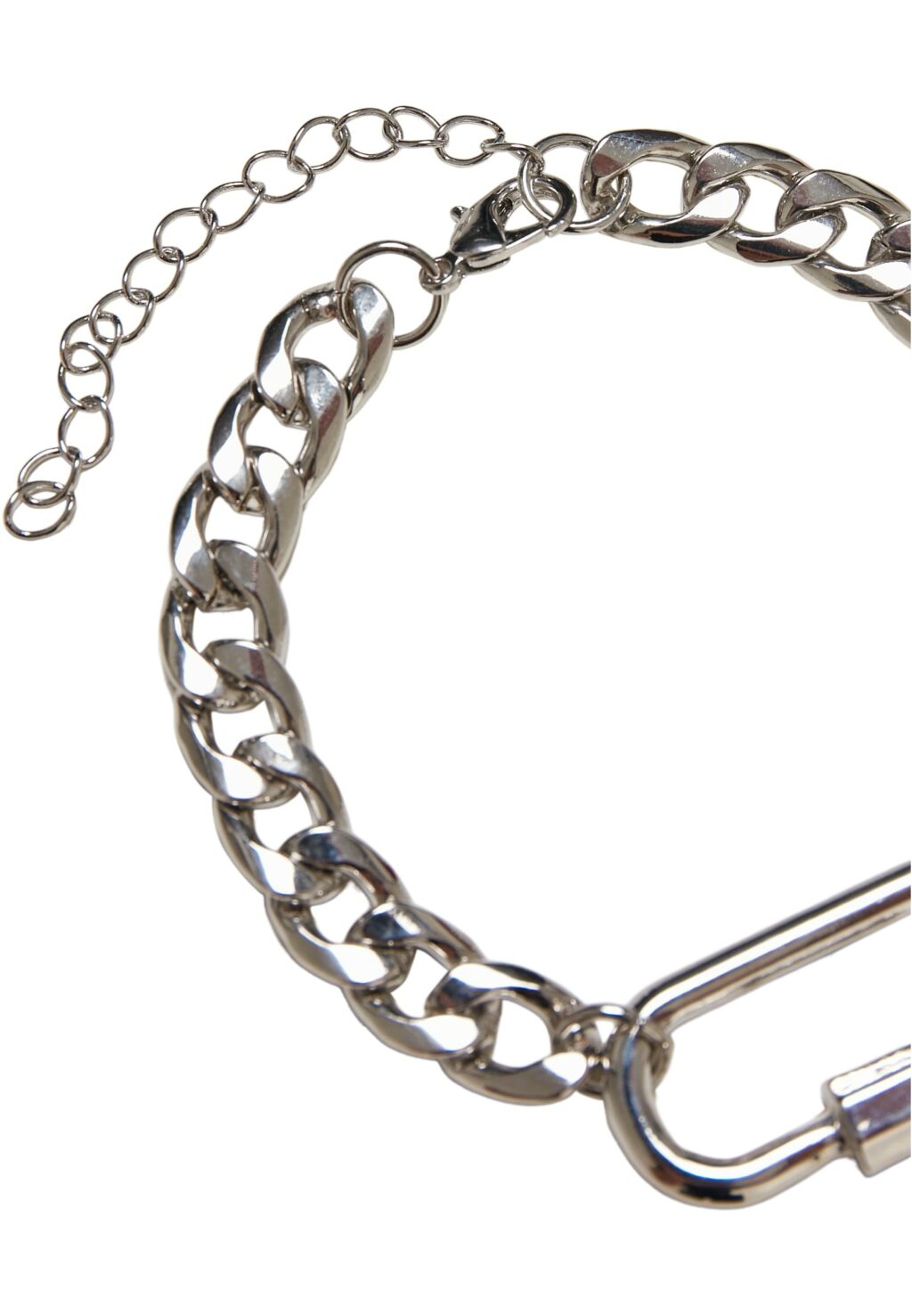 Fastener Bracelet silver TB5147