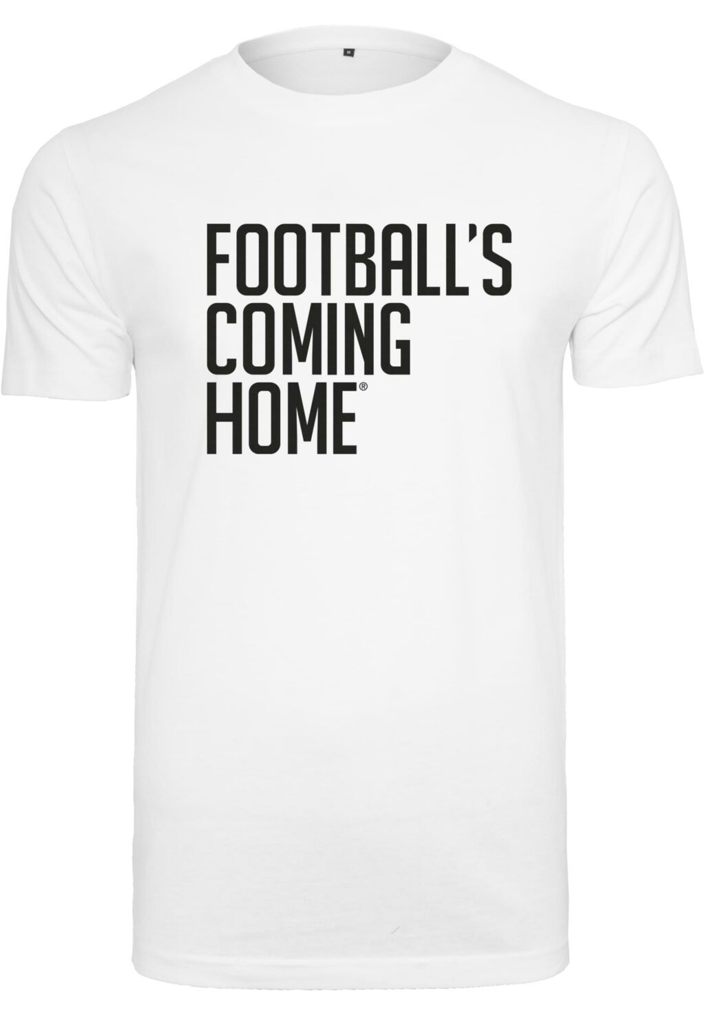 Footballs Coming Home Logo Tee white MC874