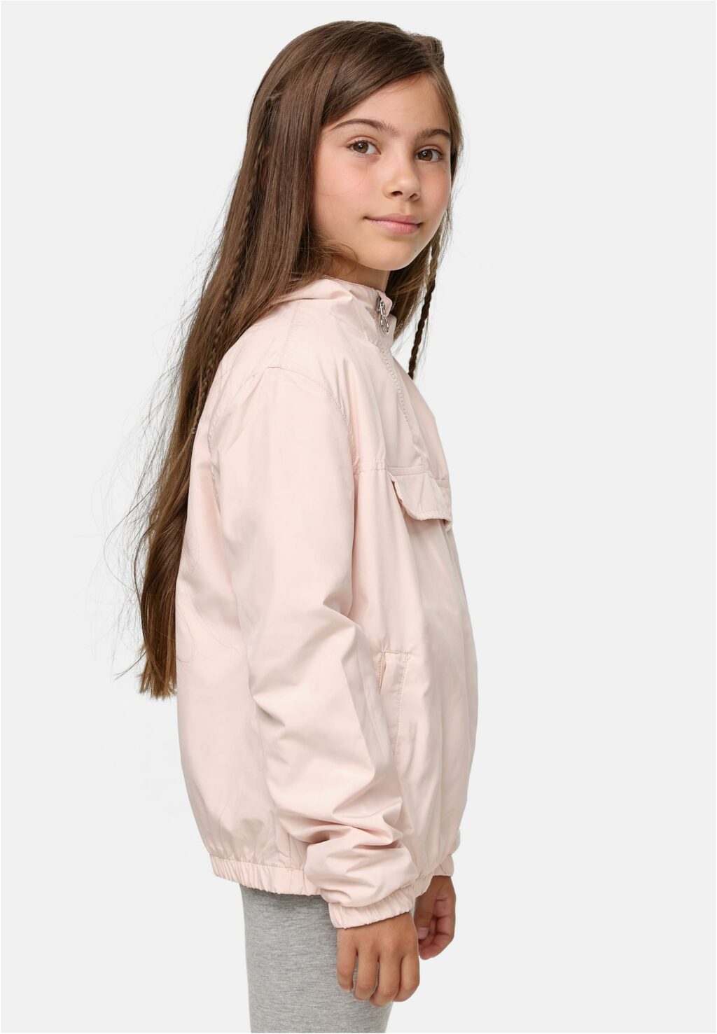 Girls Basic Pullover Jacket light pink UCK2013