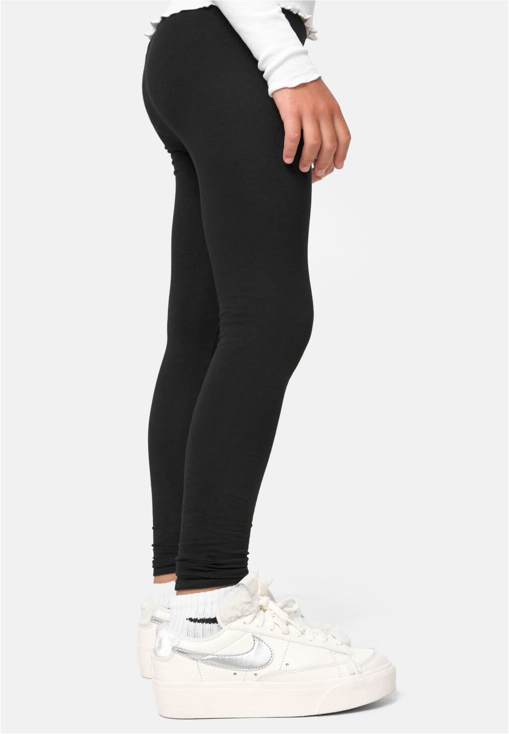 Girls Jersey Leggings 2-Pack black/black UCK605A