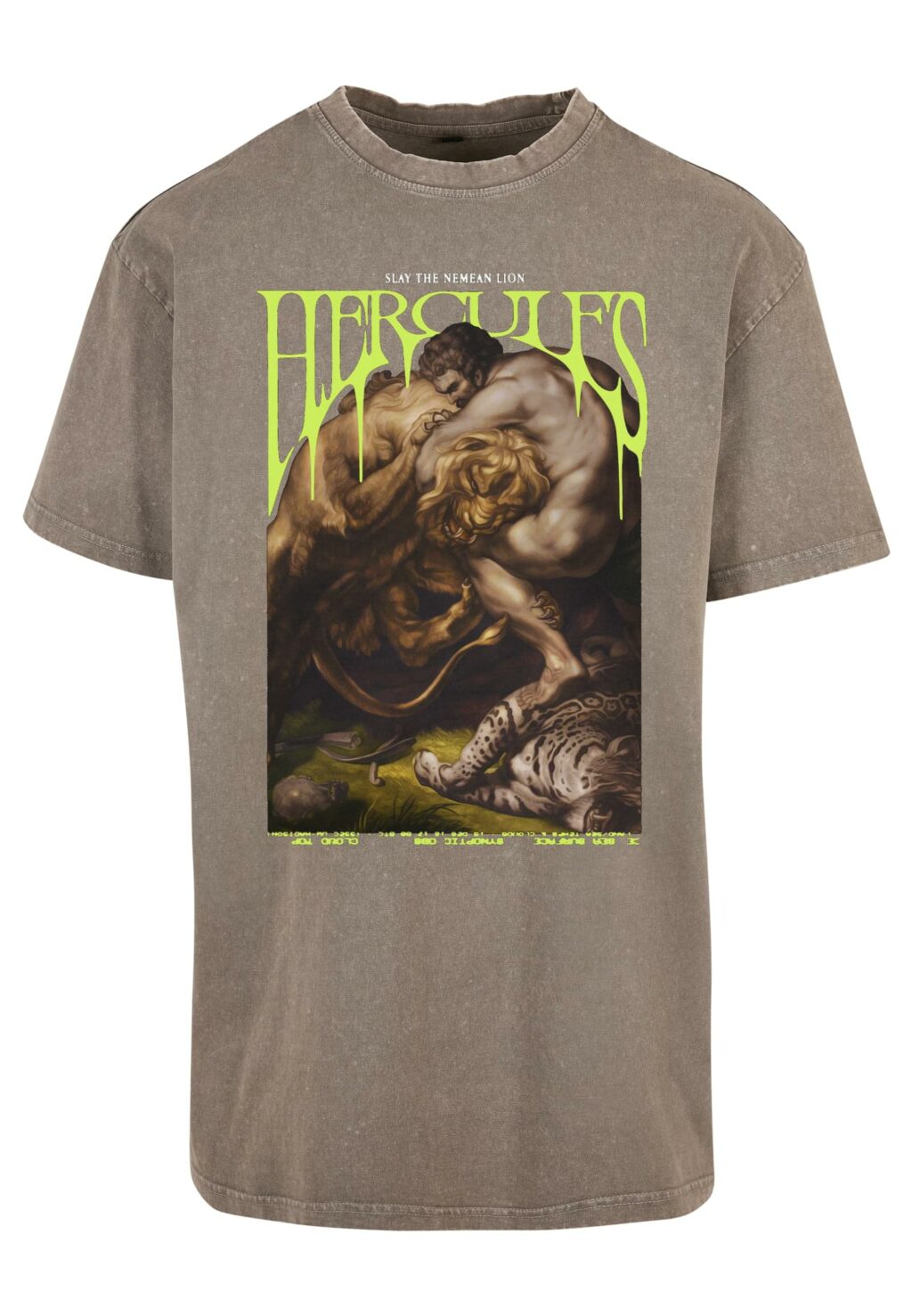 Hercules Oversize Tee darkkhaki MT1983