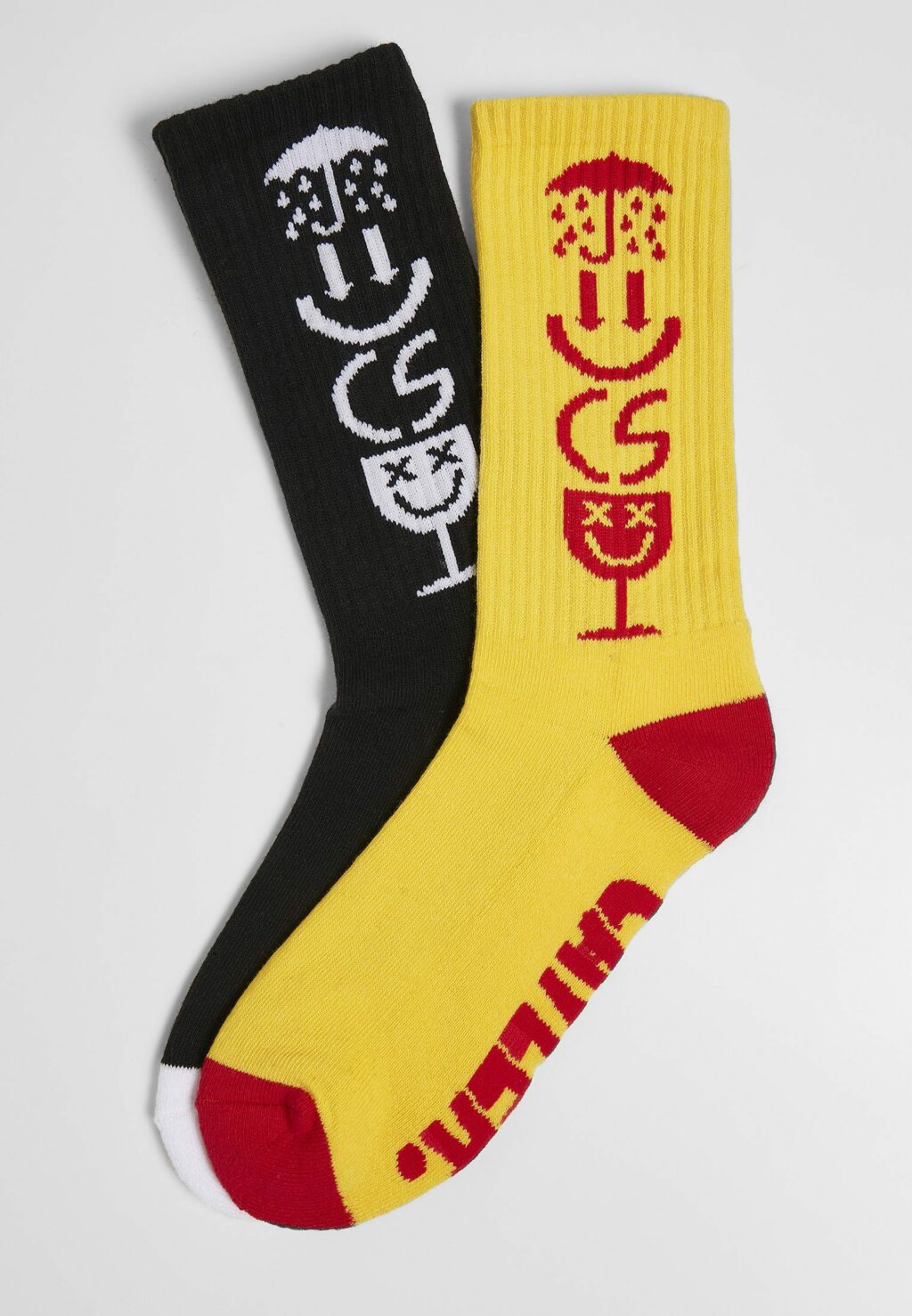 Iconic Icons Socks 2-Pack black/yellow CS2676