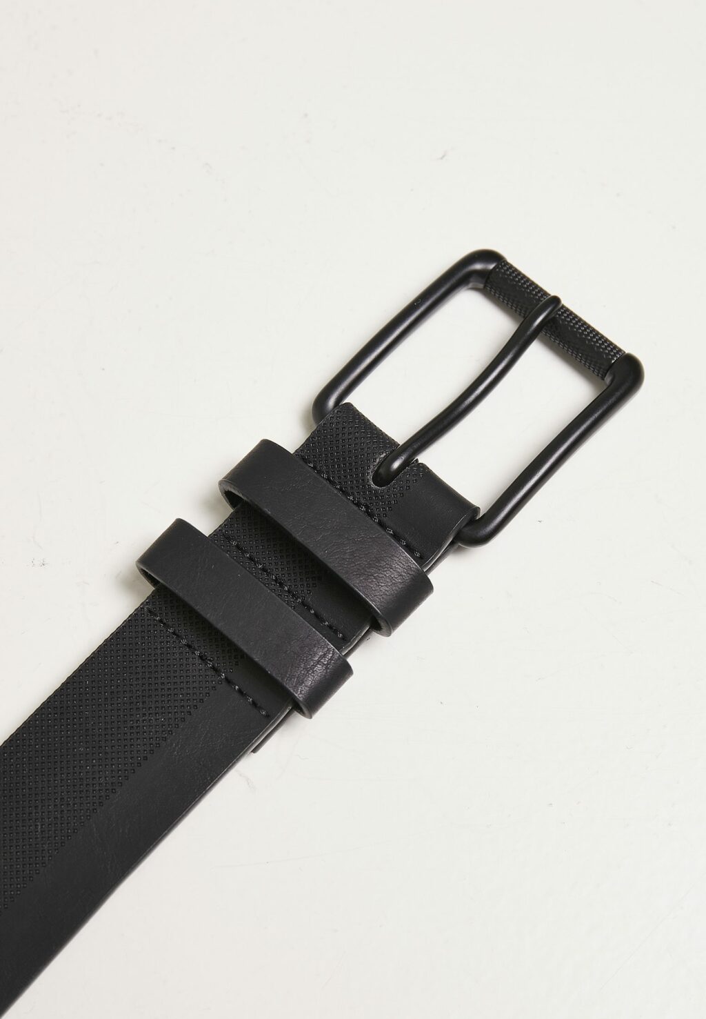 Imitation Leather Basic Belt black TB4636